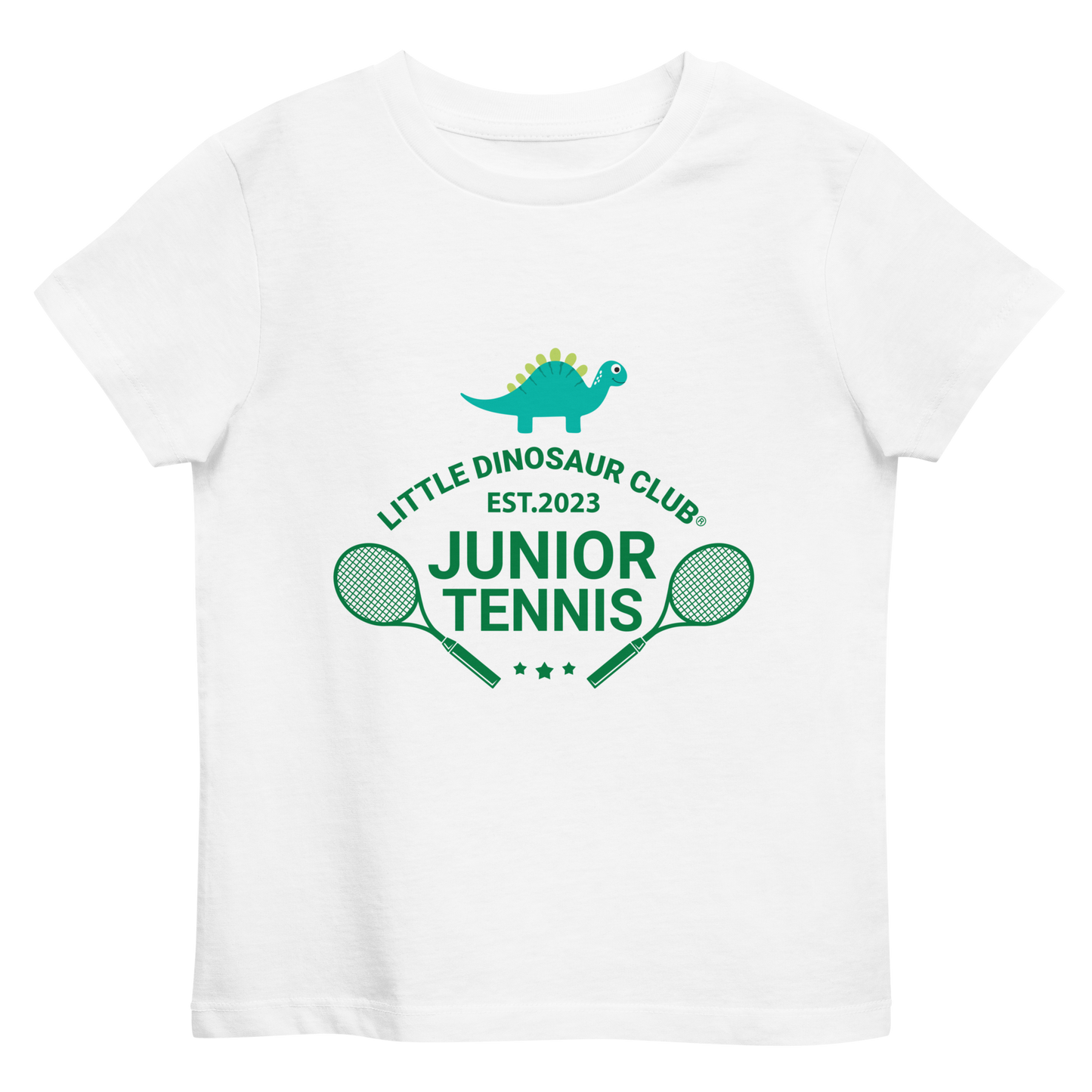 Little Dinosaur Club® Junior Tennis kids t-shirt