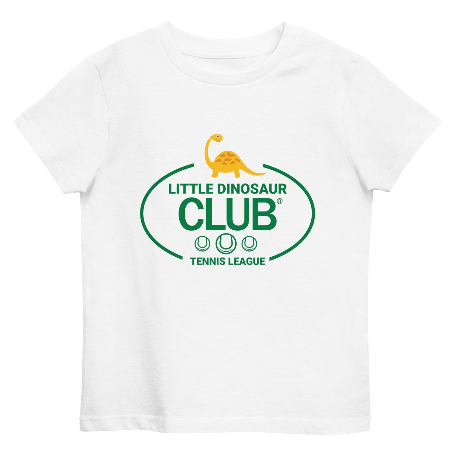 Little Dinosaur Club® Tennis League kids t-shirt