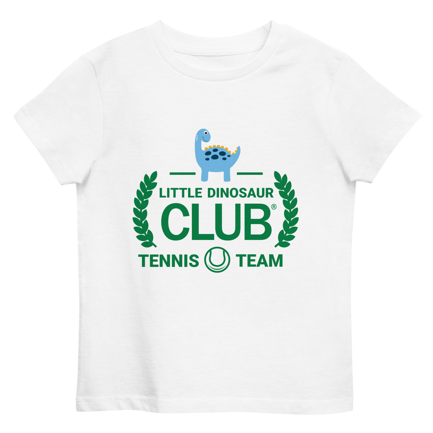 Little Dinosaur Club® Tennis Team Rocket kids t-shirt